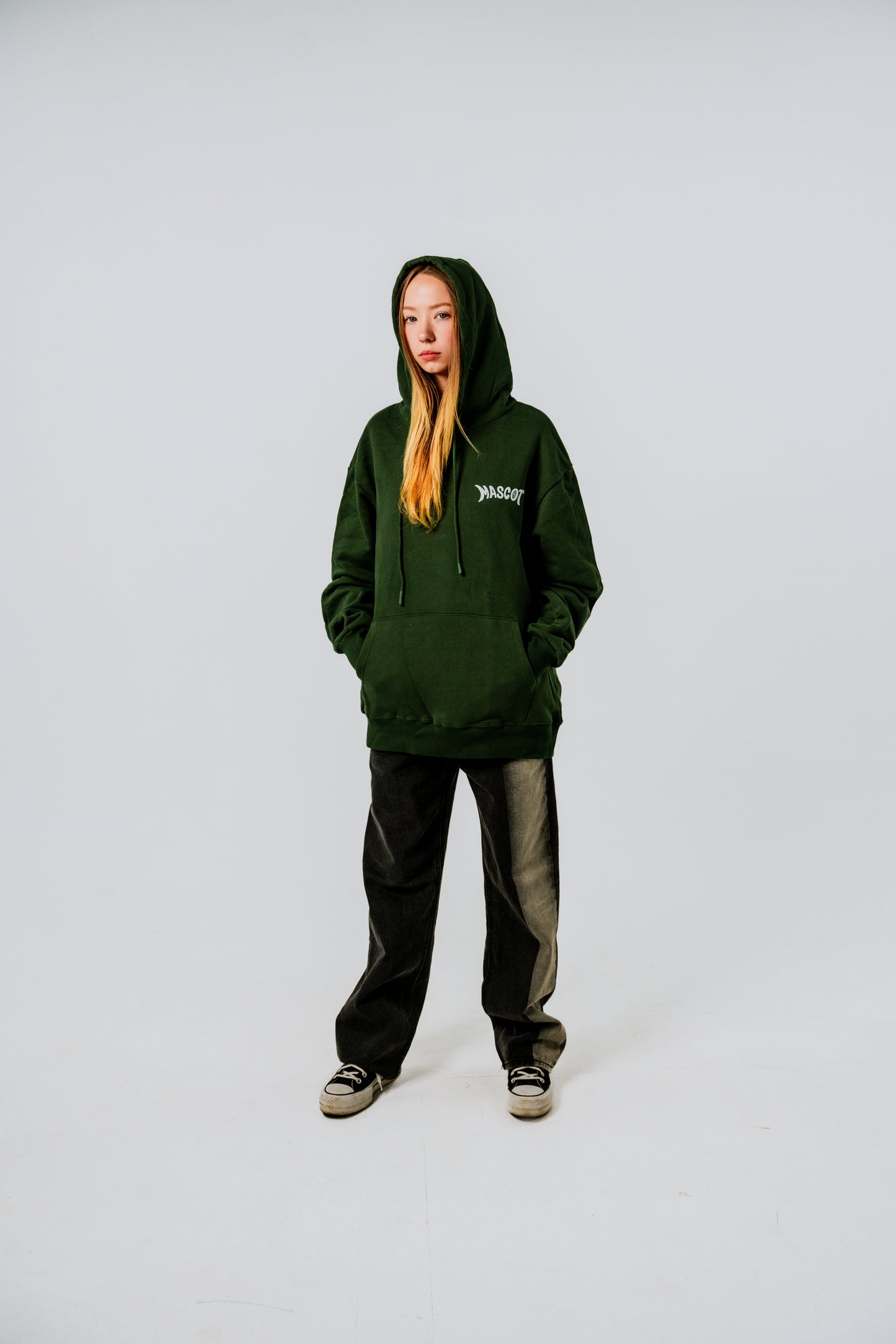 MINDSET HOODIE - DEEP GREEN