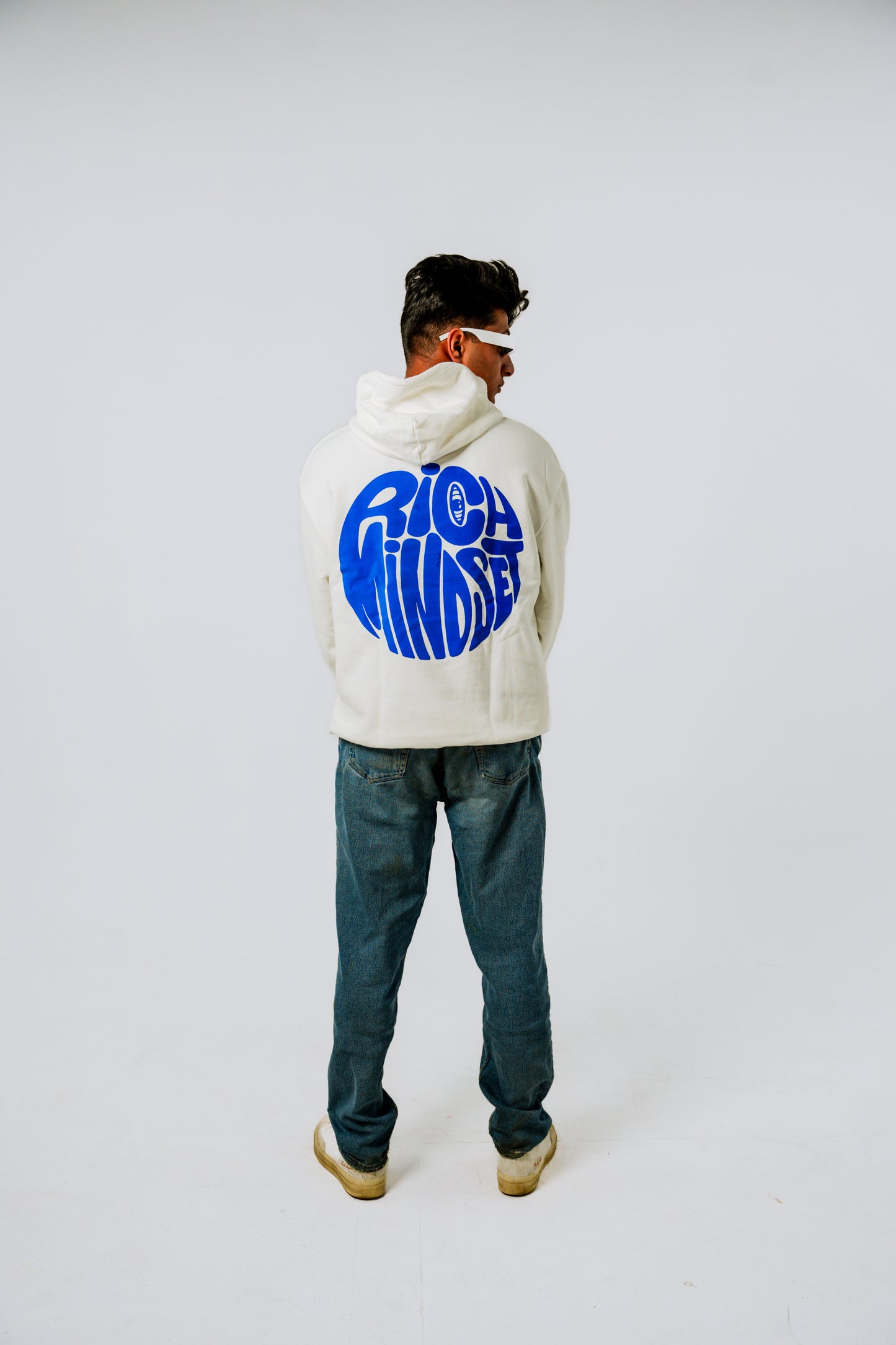 MINDSET HOODIE - CLEAN WHITE